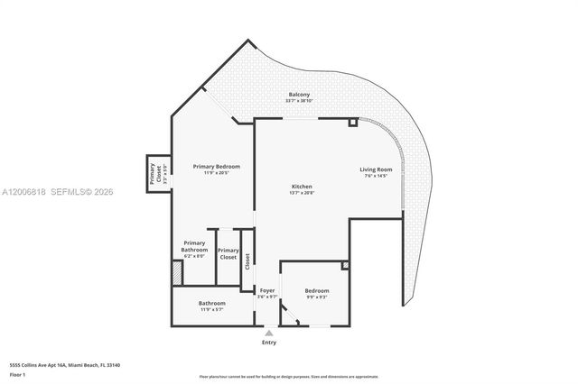 5555 Collins Ave 16A, Miami Beach, FL 33140