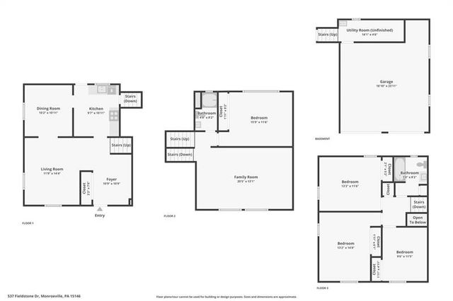 537 Fieldstone Dr, Monroeville, PA 15146