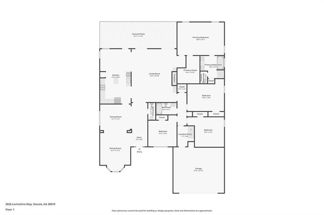 3026 Levinshire Way, Dacula, GA 30019