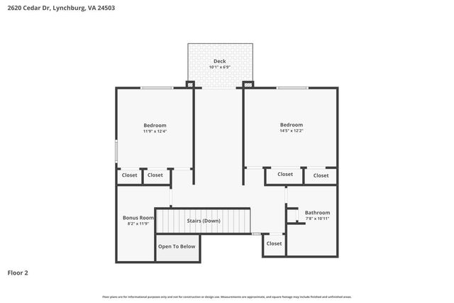 2620 Cedar Drive, Lynchburg, VA 24503