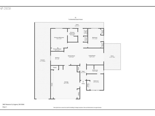 2867 MAESNER St, Eugene, OR 97404