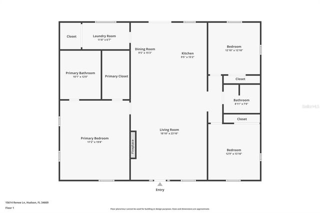 15614 RENEE LANE, Hudson, FL 34669