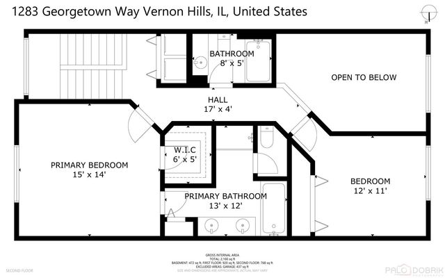 1283 Georgetown Way, Vernon Hills, IL 60061