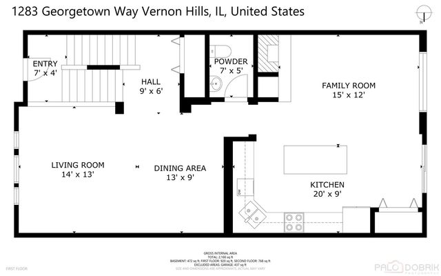 1283 Georgetown Way, Vernon Hills, IL 60061