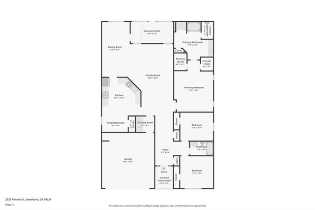 2335 Allman Drive, Jonesboro, GA 30236