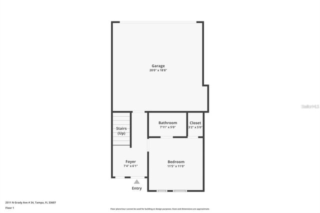 2511 N GRADY AVENUE 34, Tampa, FL 33607