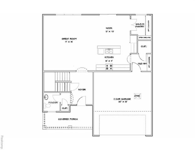 513 Round Rock Drive, Howell, MI 48843