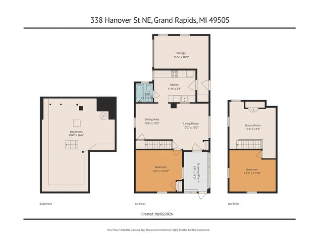 338 Hanover Street Ne, City Of Grand Rapids, MI 49505