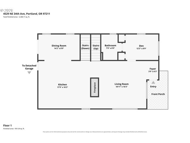 4529 Ne 34TH Ave, Portland, OR 97211