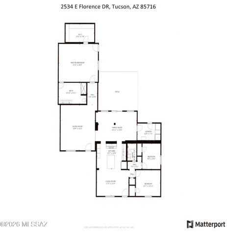 2534 E Florence Drive, Tucson, AZ 85716