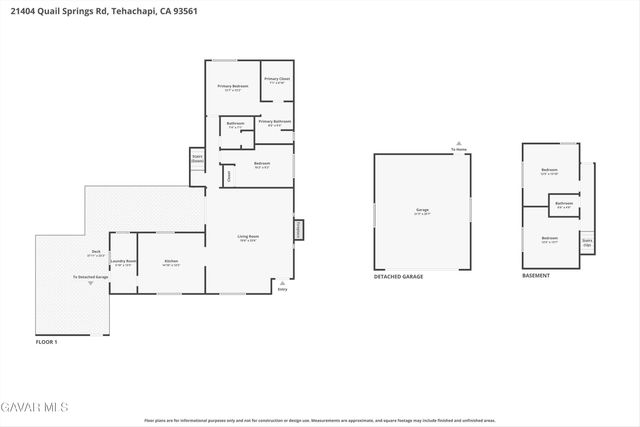 21404 Quail Springs Road, Tehachapi, CA 93561