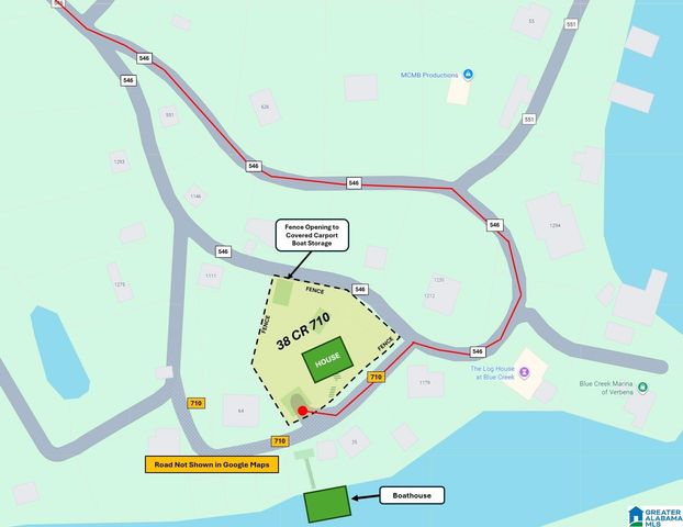 38 COUNTY ROAD 710, Verbena, AL 36091