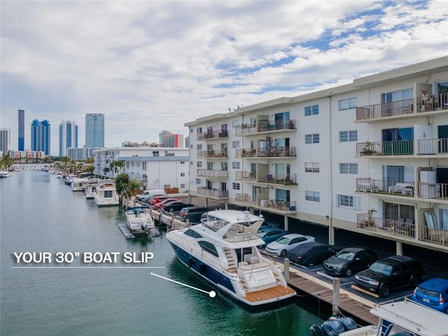 3665 NE 167th St 207 + 30' Deeded Dock, North Miami Beach, FL 33160