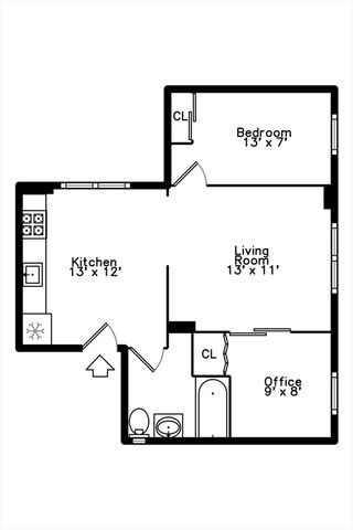 6 Bedford Street 2F, Somerville, MA 02143