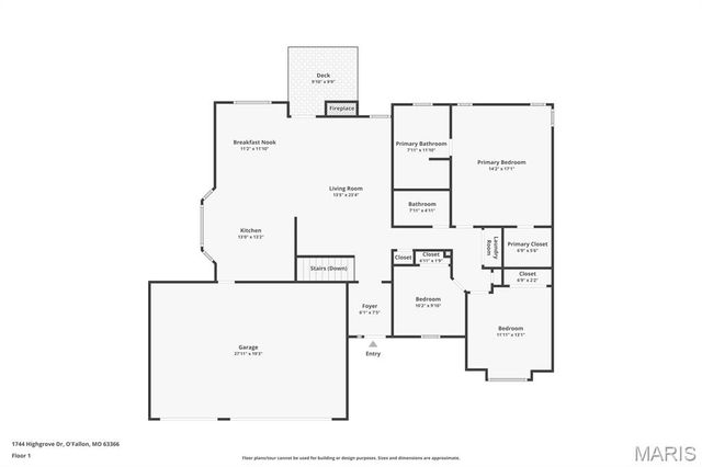 1744 Highgrove Drive, O'fallon, MO 63366