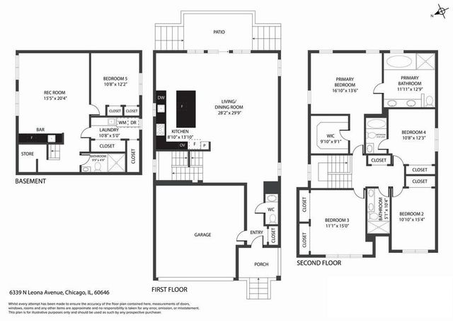 6339 N Leona Avenue, Chicago, IL 60646