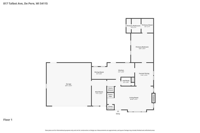 817 TALBOT AVENUE, De Pere, WI 54115