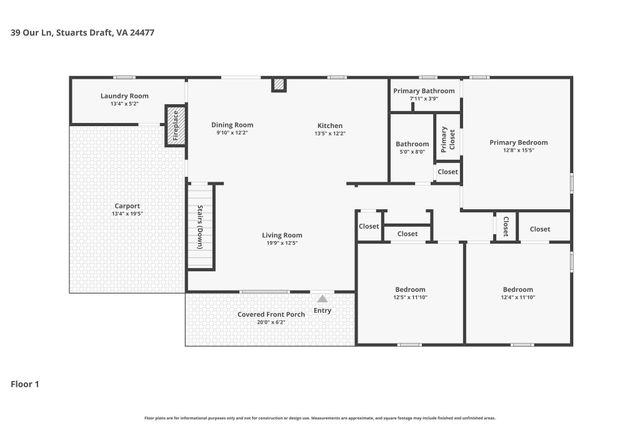 39 OUR LN, Stuarts Draft, VA 24477