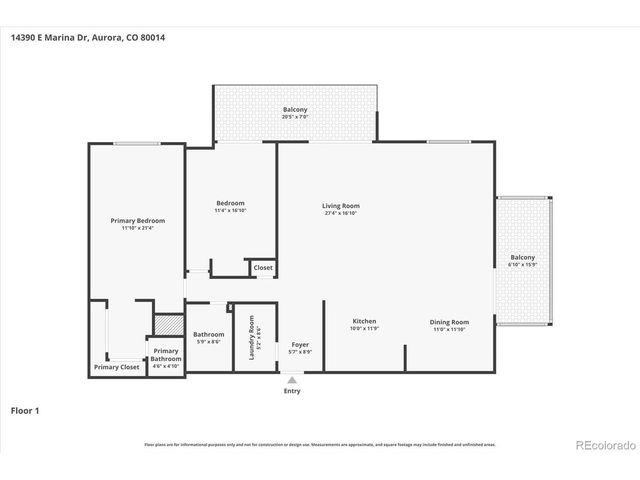 14390 E Marina Dr 601, Aurora, CO 80014