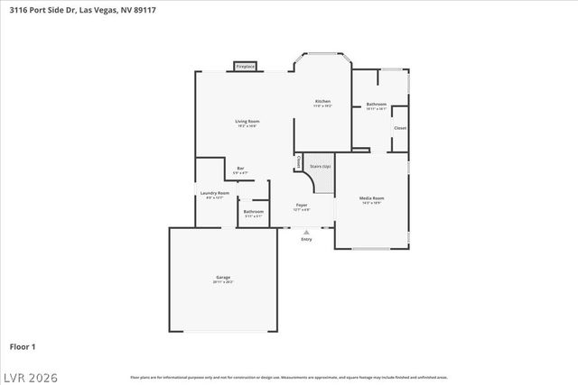 3116 Port Side Drive, Las Vegas, NV 89117