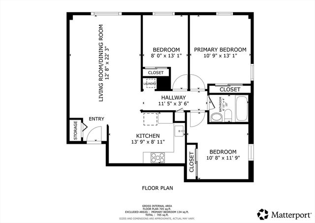 64 Foster St 105, Peabody, MA 01960