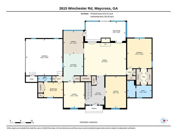 2615 Winchester Road, Waycross, GA 31501