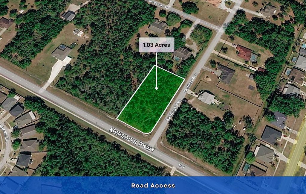 Image 2 of property listing at Lot 85 MEREDITH PARKWAY, Orlando, FL 32833