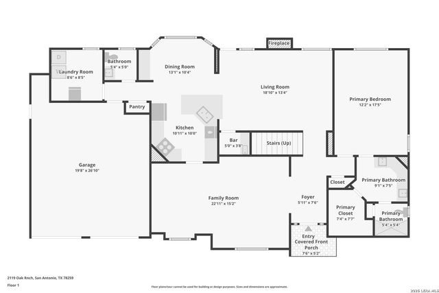 2119 OAK RNCH, San Antonio, TX 78259