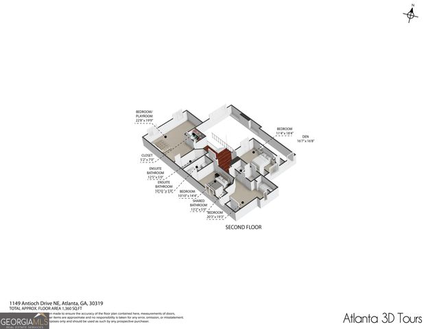 1149 Antioch Drive NE, Brookhaven, GA 30319