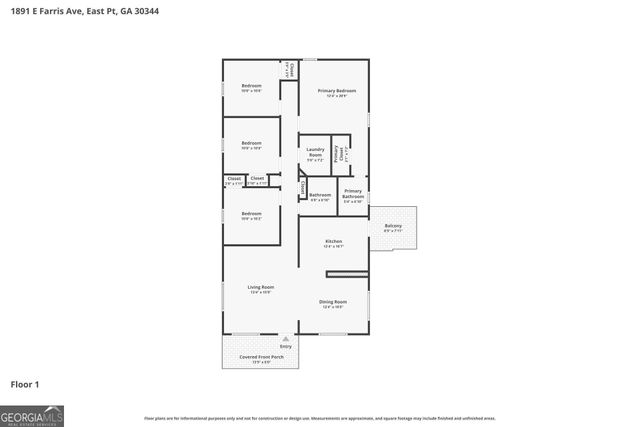 1891 E Farris Avenue, East Point, GA 30344