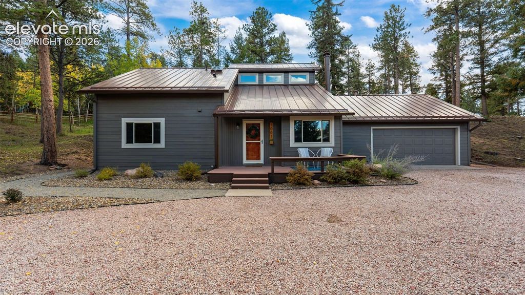 1001 Paradise Valley Drive, Woodland Park, CO 80863 — exterior