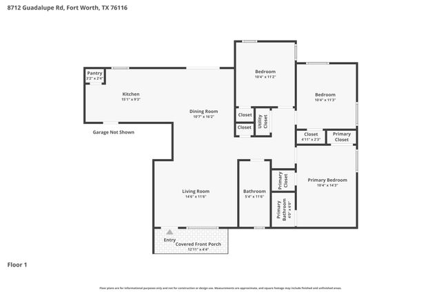 8712 Guadalupe Road, Fort Worth, TX 76116