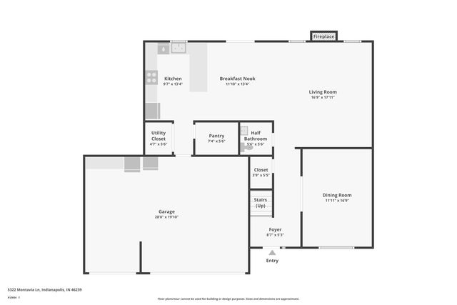 5322 Montavia Lane, Indianapolis, IN 46239