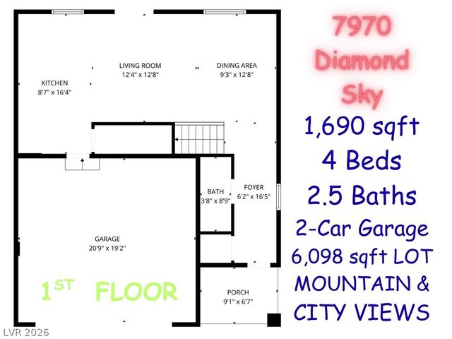 7970 Diamond Sky Avenue, Las Vegas, NV 89113