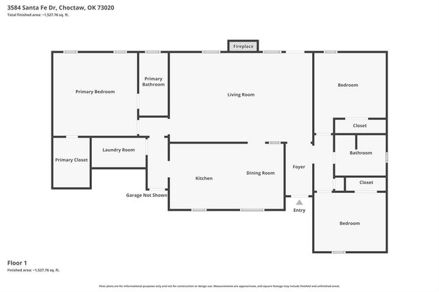 3584 Santa Fe Drive, Choctaw, OK 73020