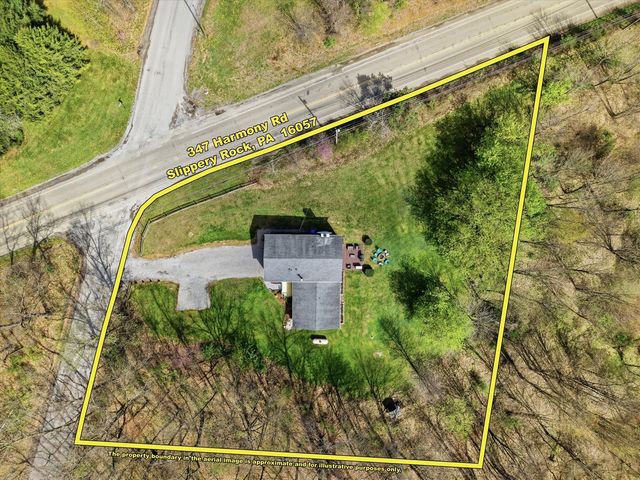347 Harmony ROAD, Slippery Rock Twp, PA 16057