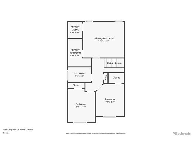 10880 Longs Peak Ln, Parker, CO 80138