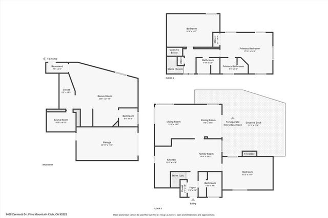 1408 Zermatt Drive, Pine Mountain Club, CA 93222