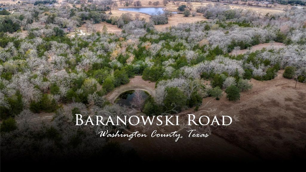 TBD Baranowski Road, Brenham, TX 77833