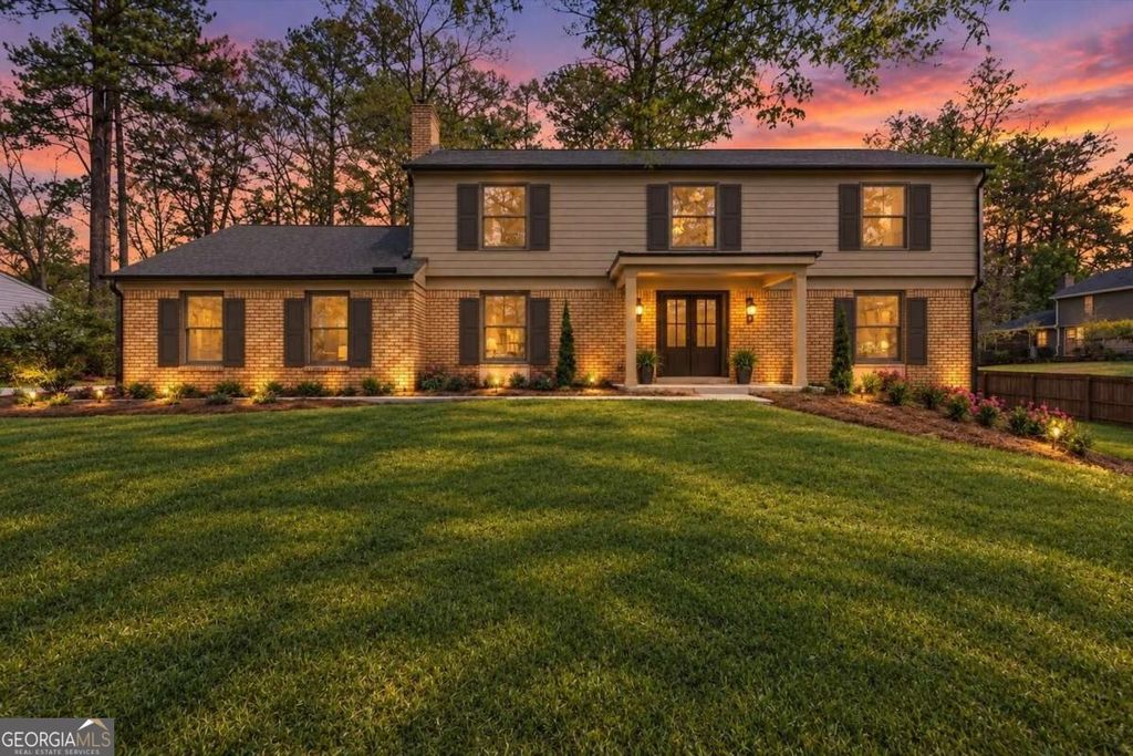 3829 Fox Hills Drive SE, Marietta, GA 30067 — exterior