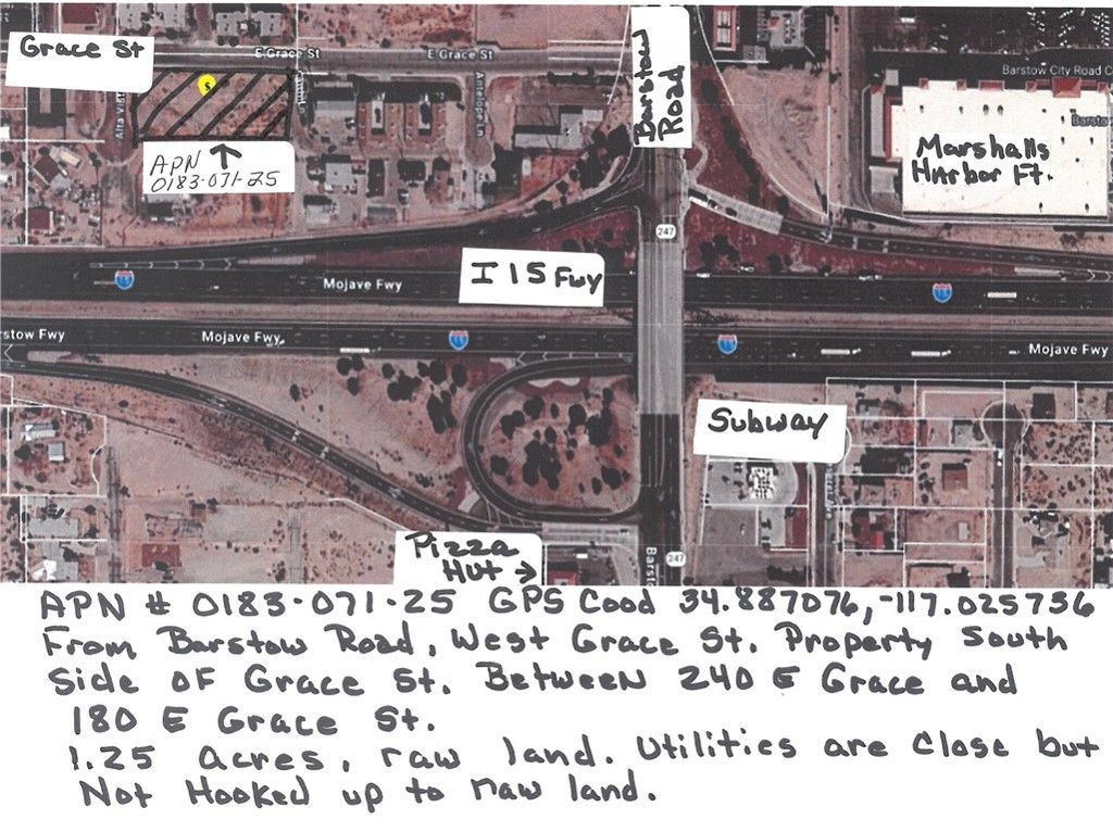 25 E Grace, Barstow, CA 92311