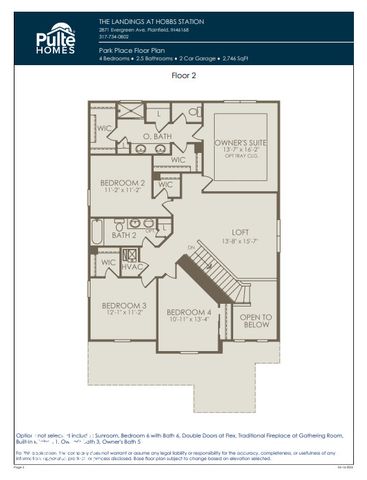 2585 Penn Avenue, Plainfield, IN 46168