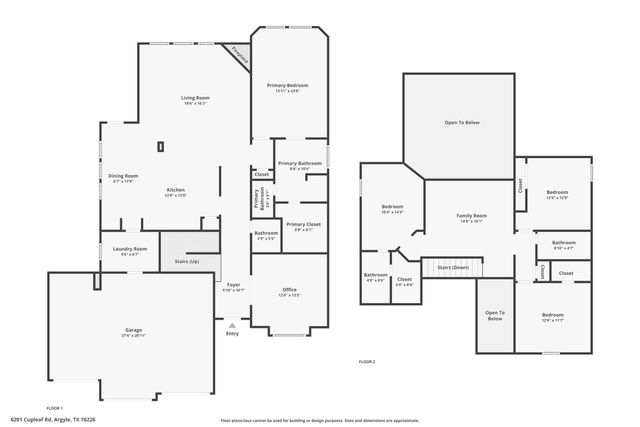 6201 Cupleaf Road, Argyle, TX 76226