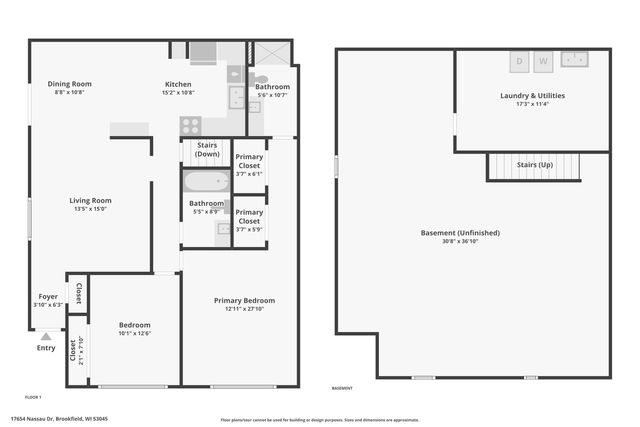 17654 Nassau DRIVE, Brookfield, WI 53045