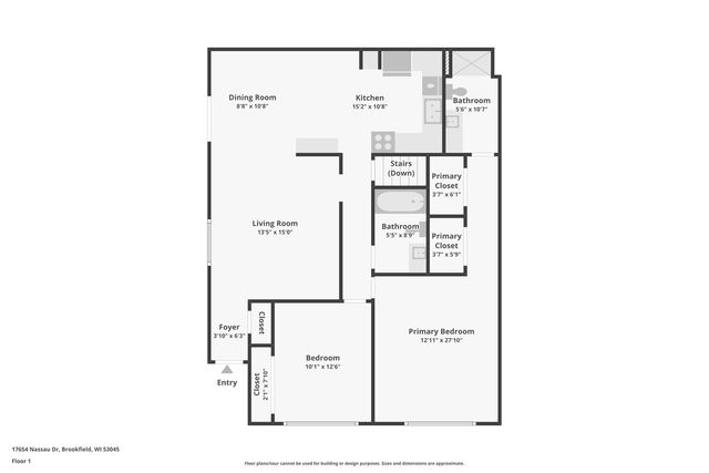 17654 Nassau DRIVE, Brookfield, WI 53045