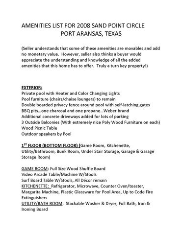 2008 Sand Point Cir, Port Aransas, TX 78373
