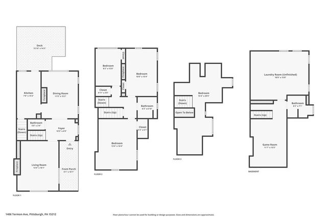 1406 Termon Ave, Brighton Heights, PA 15212