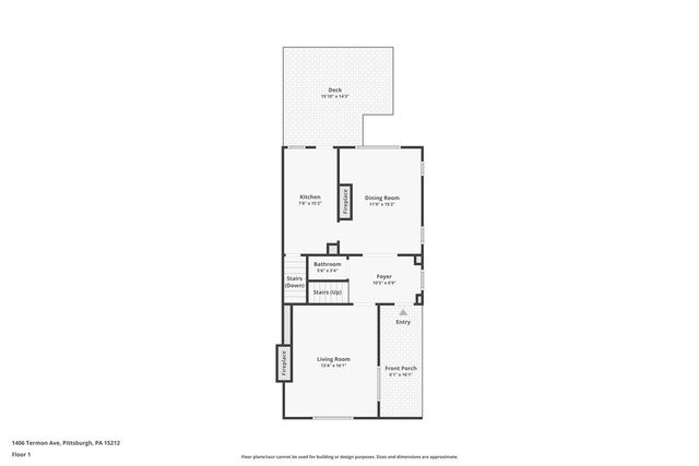 1406 Termon Ave, Brighton Heights, PA 15212