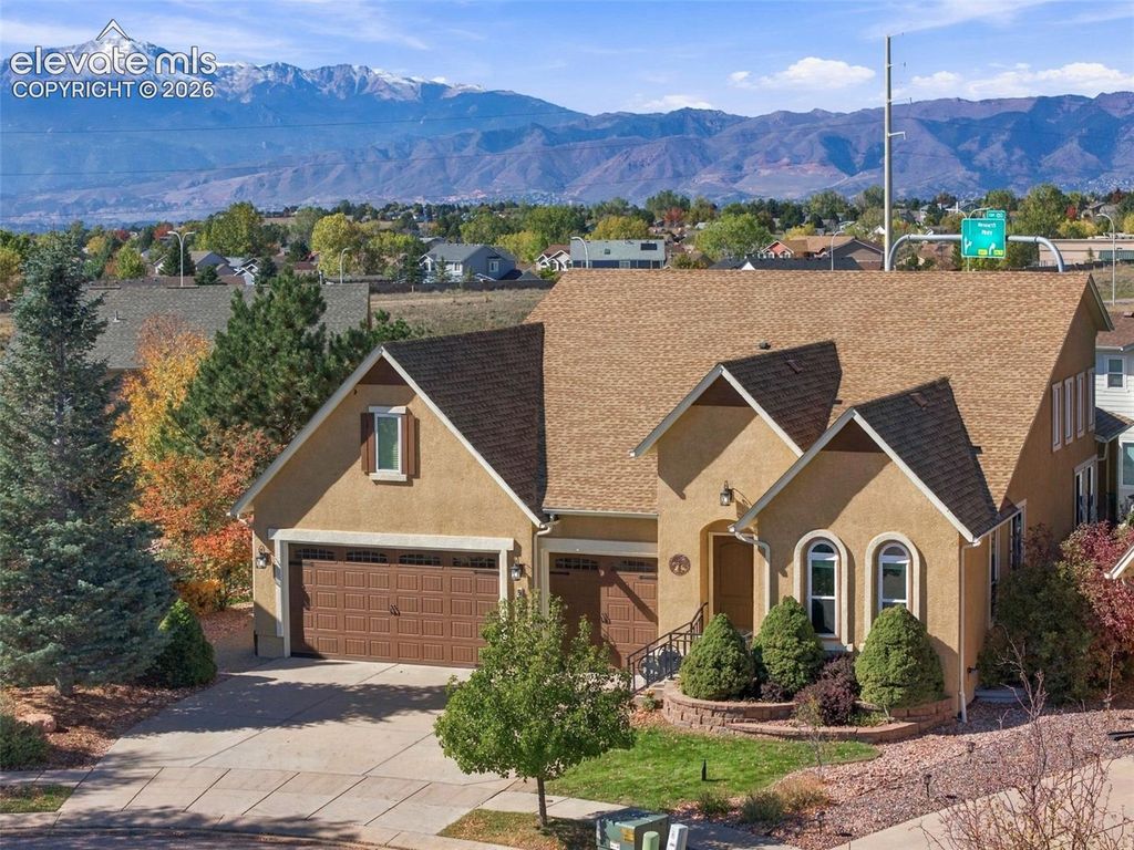 5640 Rock Bed Court, Colorado Springs, CO 80924 — exterior