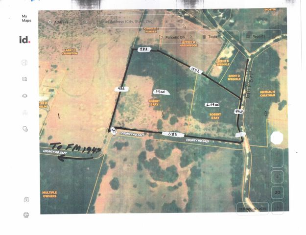 TBD Hcr-2427, Hillsboro, TX 76645
